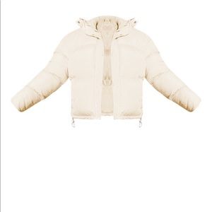 Cream Puffer Jacket